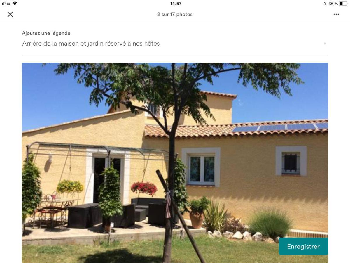 Le Claouraous Calme Bed & Breakfast Canet  Екстериор снимка