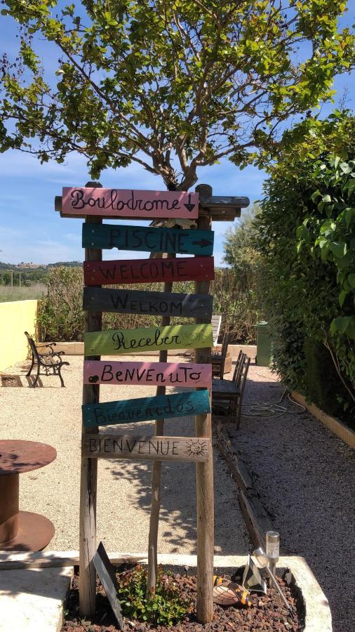 Le Claouraous Calme Bed & Breakfast Canet  Екстериор снимка